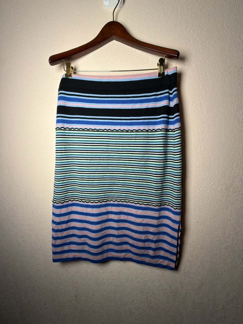 Marni x Uniqlo Striped Knit Midi Skirt‎ Size XL
